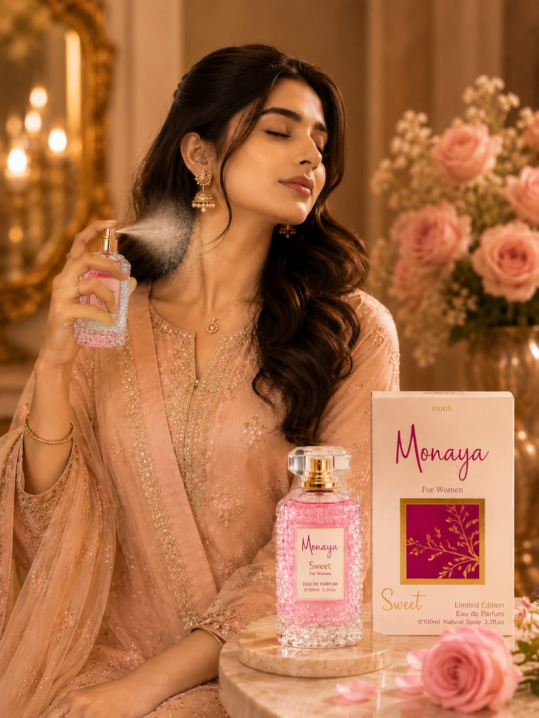 Monaya Sweet Eau De Parfum For Women 100ml – Dubai Imported