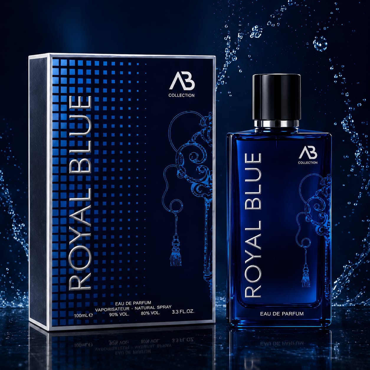 Royal Blue Eau De Parfum 100ml – Luxury Long Lasting Fragrance